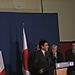 Discours devant la communauté française de Tokyo sur le Mistral, navire de guerre français