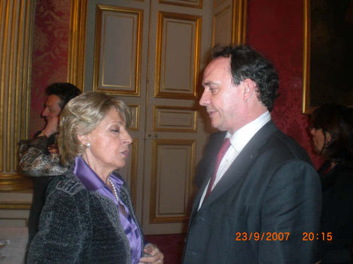 Avec Marie-Antoinette Isnard, Conseiller à l'AFE